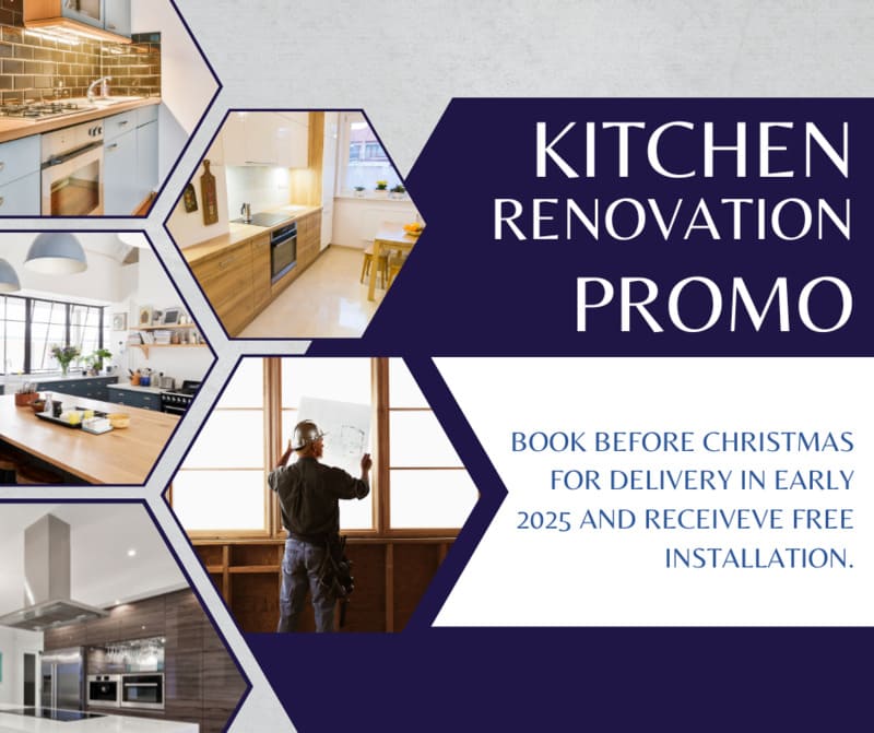 Christmas Kitchen Renovation Promo Banner